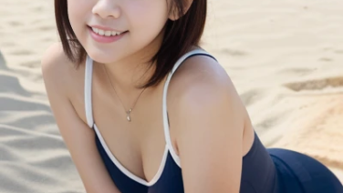 JC（女子中学生）風のスク水の画像 その３【非エロ】