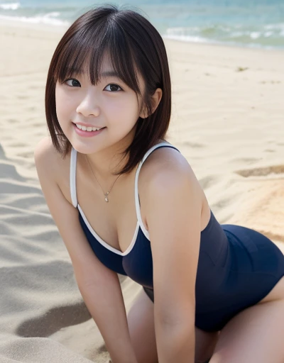 JC（女子中学生）風のスク水の画像 その３【非エロ】